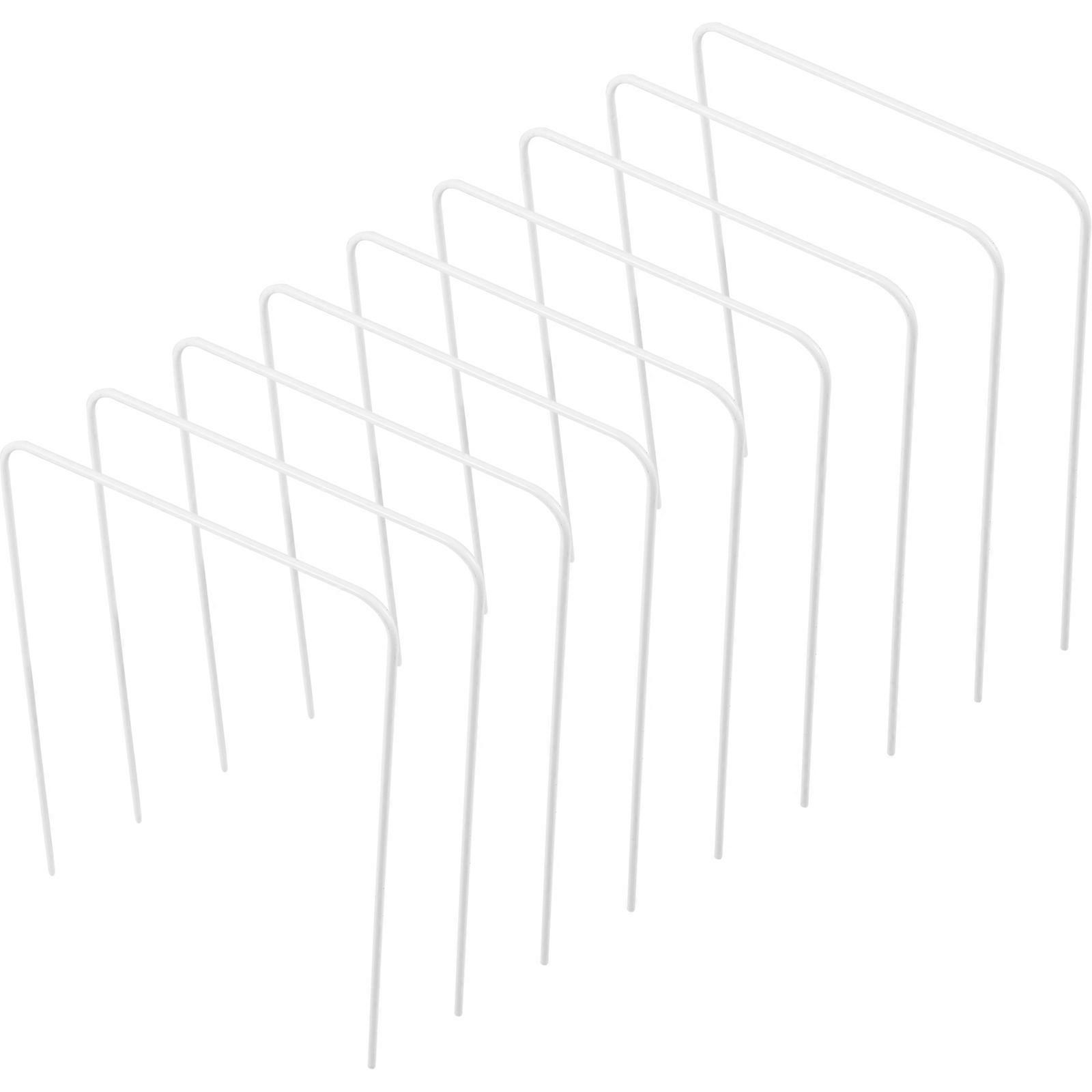 9pcs Croquet Wickets Square Arrow Wickets Croquet Wickets Replacement Croquet Gate