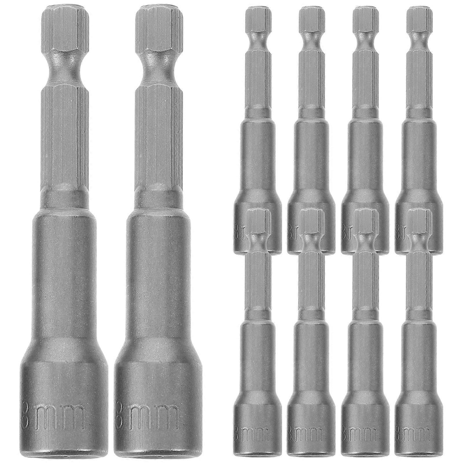 1 Set Nut Driver Magnetic Wrench Tool Drill Bit Power Impact Nut Setter Bit Supply
