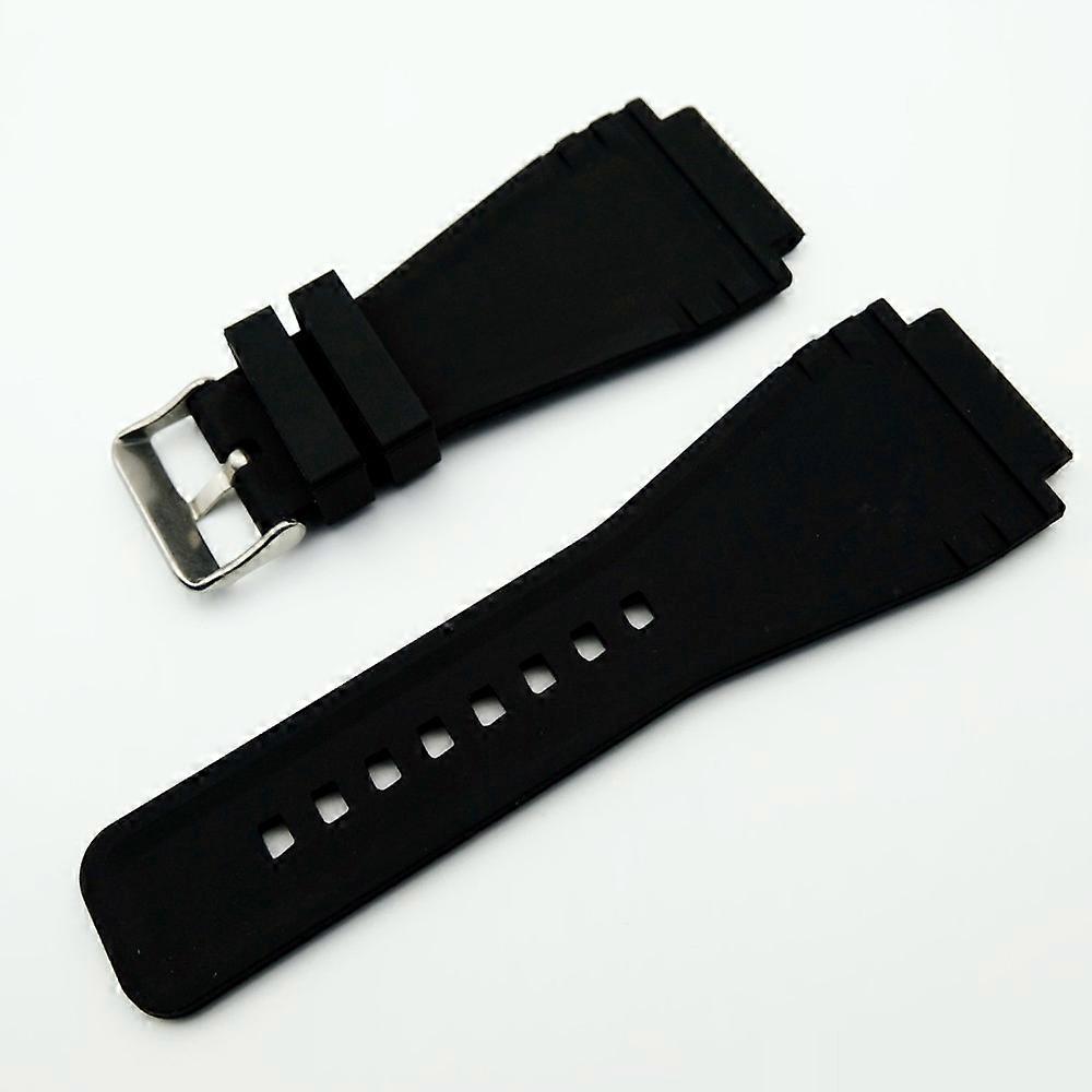 Wholesale Famous Rubber 21 mm Watch Band BR03-92-AUTO-COMMANDO_K0020986