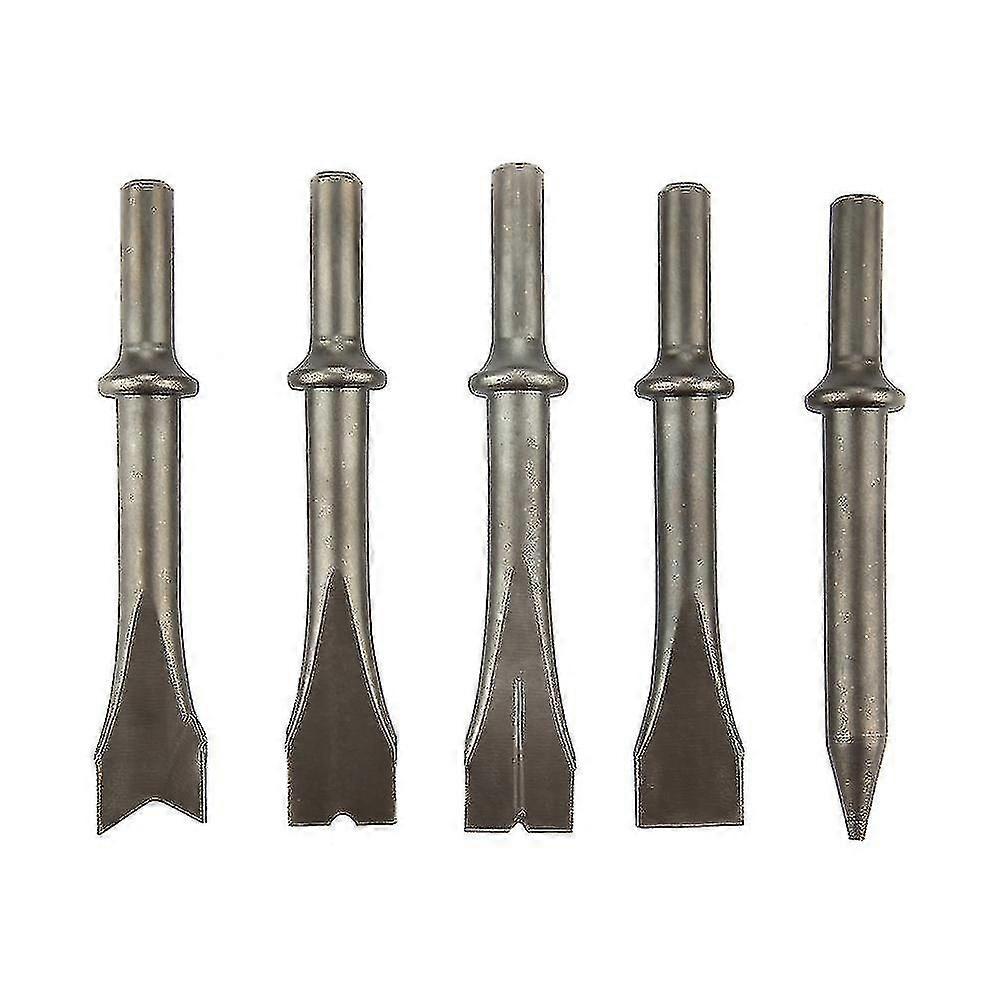 5stk Air Hammer Mejsel Sæt Pneumatisk Hammer Bit Set til 150/190/250 Air Hammer
