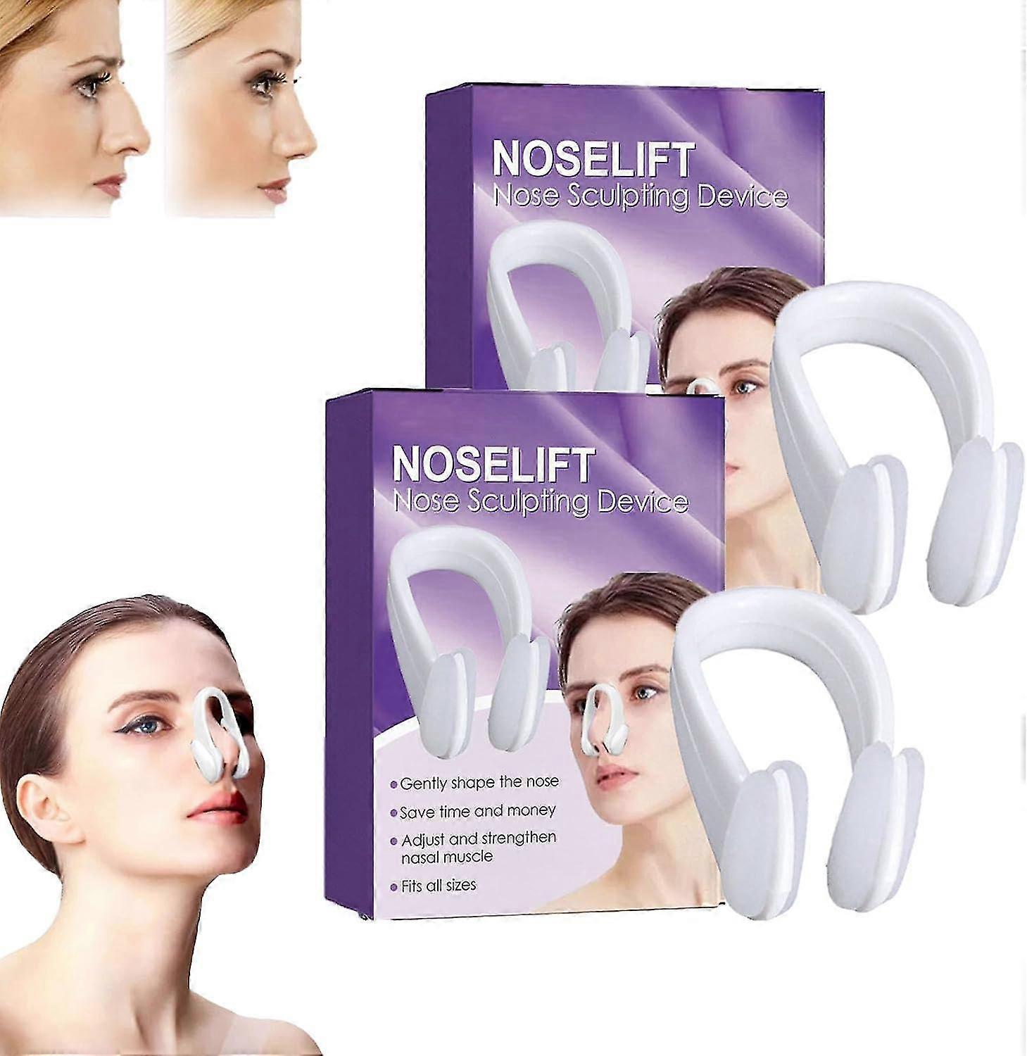 Nose Sculpting Device, Nose Shaper Clip, Nose Up Lifting Clip, Nose Sculpting Lifter, Nose Bridge Straightener Corrector High Nose Bridge