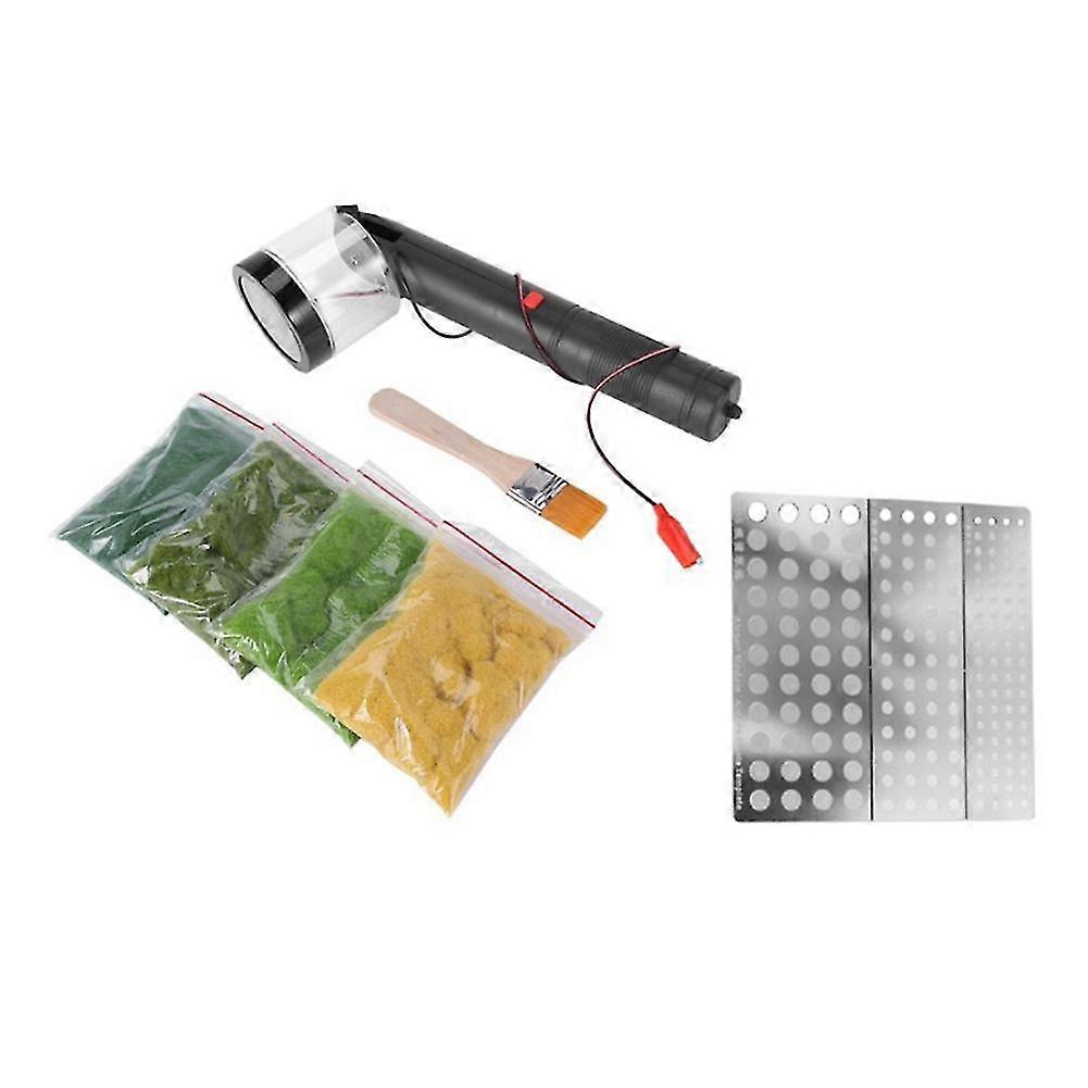 Miniature Scene Model Materia Flocking Static Grass Applicator Modeling Hobby Craft With Grass Plan