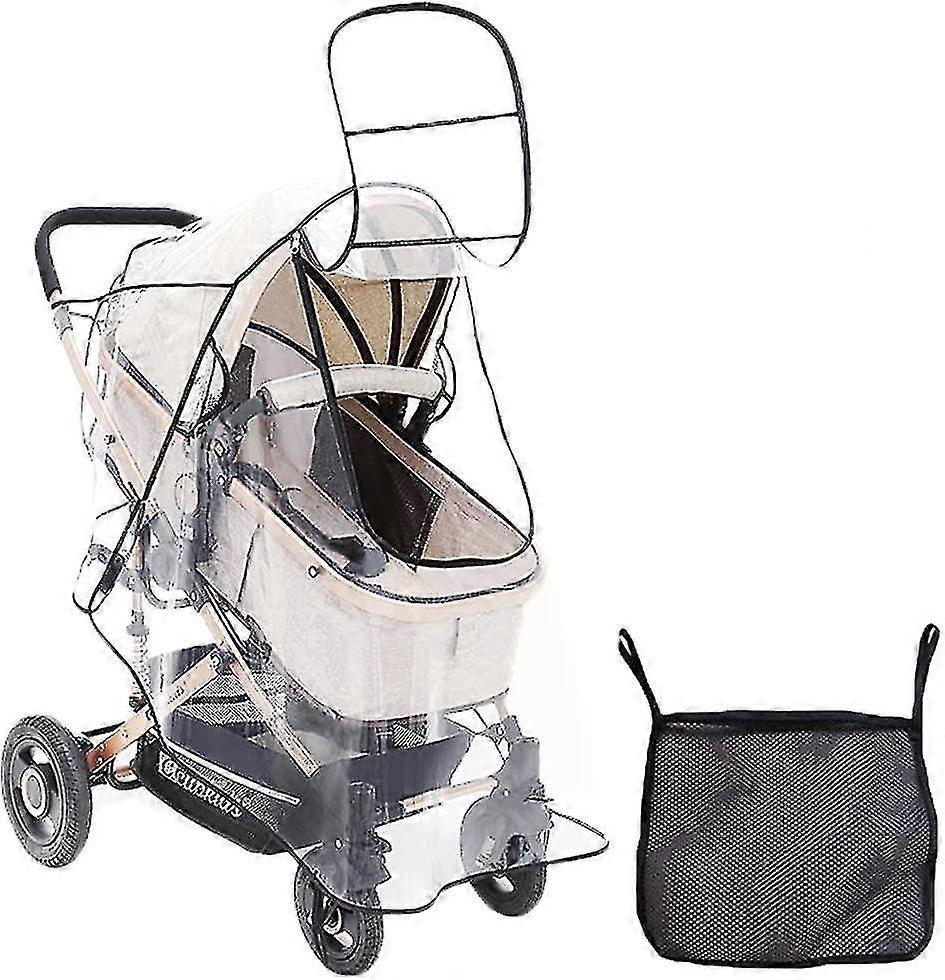Rain Cover Universal Stroller Cane Rain And Wind Protections For Strollers (style-03)