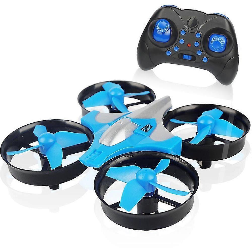 Remote Control Helicopters Mini Drone 2.4g 4ch 6 Axis Speed 3d Flip Headless Mode Rc Drones Toy Christmas Gift Blue