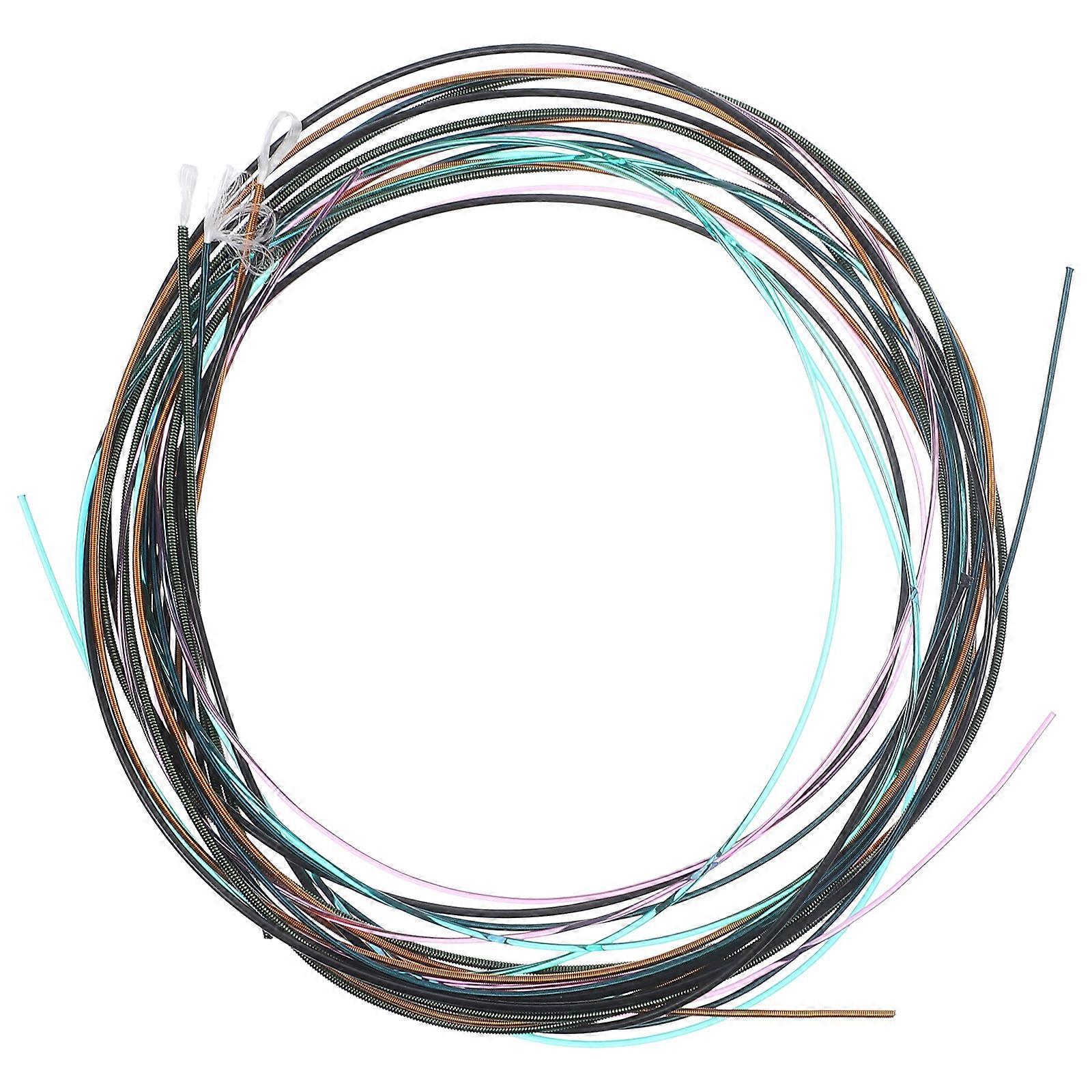 6pcs Guitar Strings Replacement Electric Guitar Strings Metal Strings Guitar Accessories