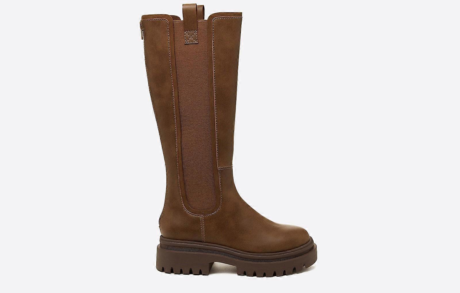 Rocket Dog Drea Long Boots Brown