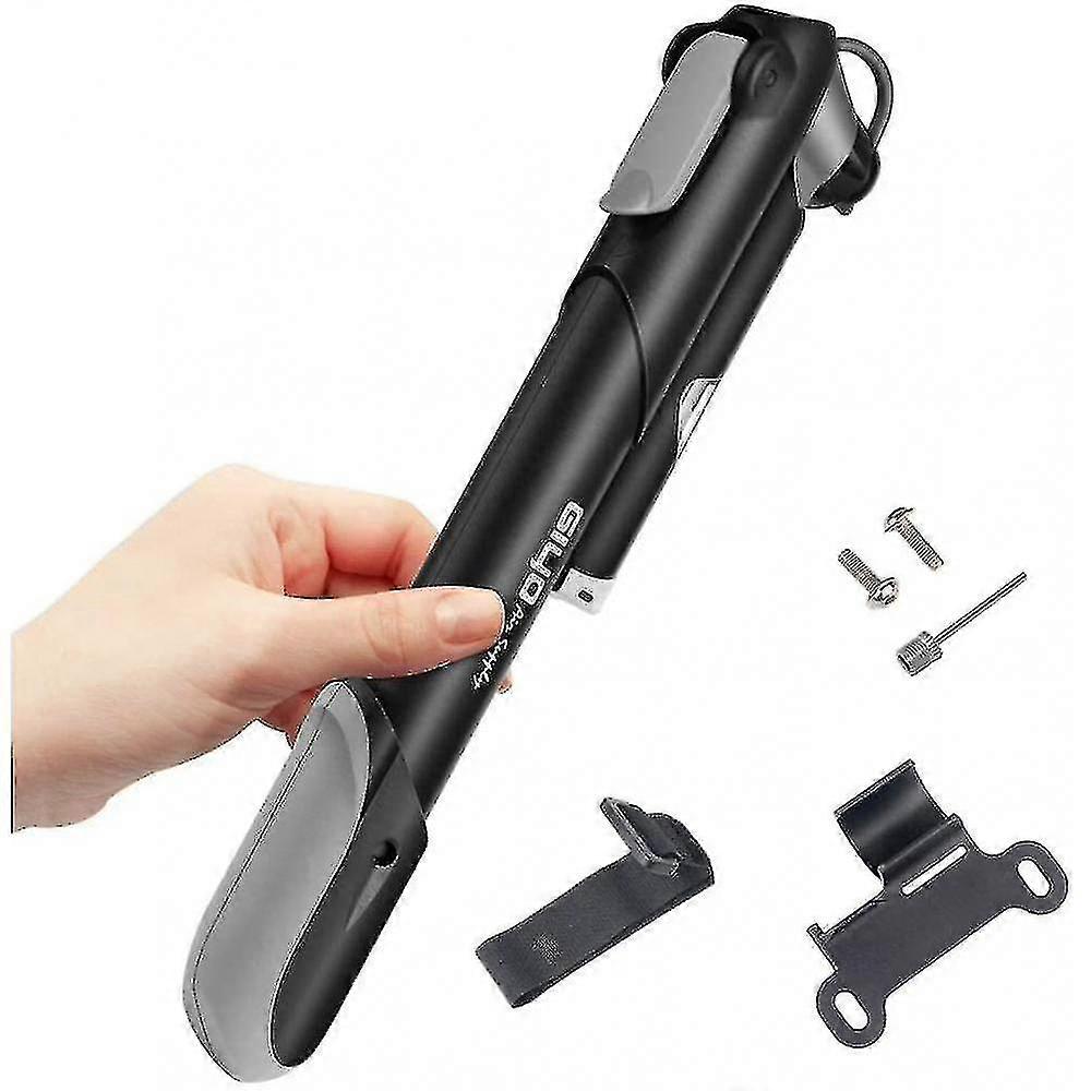 Mini Bicycle Pump 120 Psi With Presta And Schrader Valves Air Pump