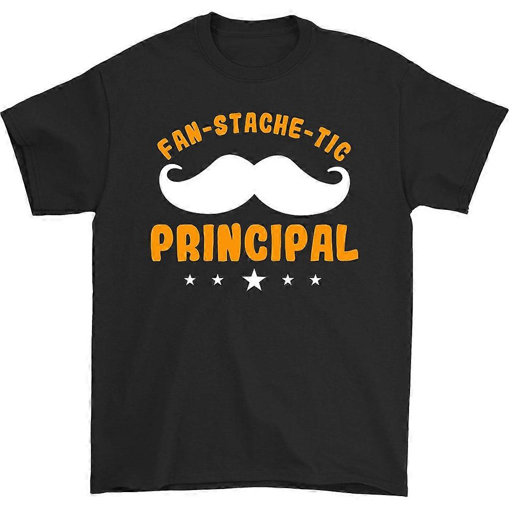 Fan-stache-tic Principal T-paita
