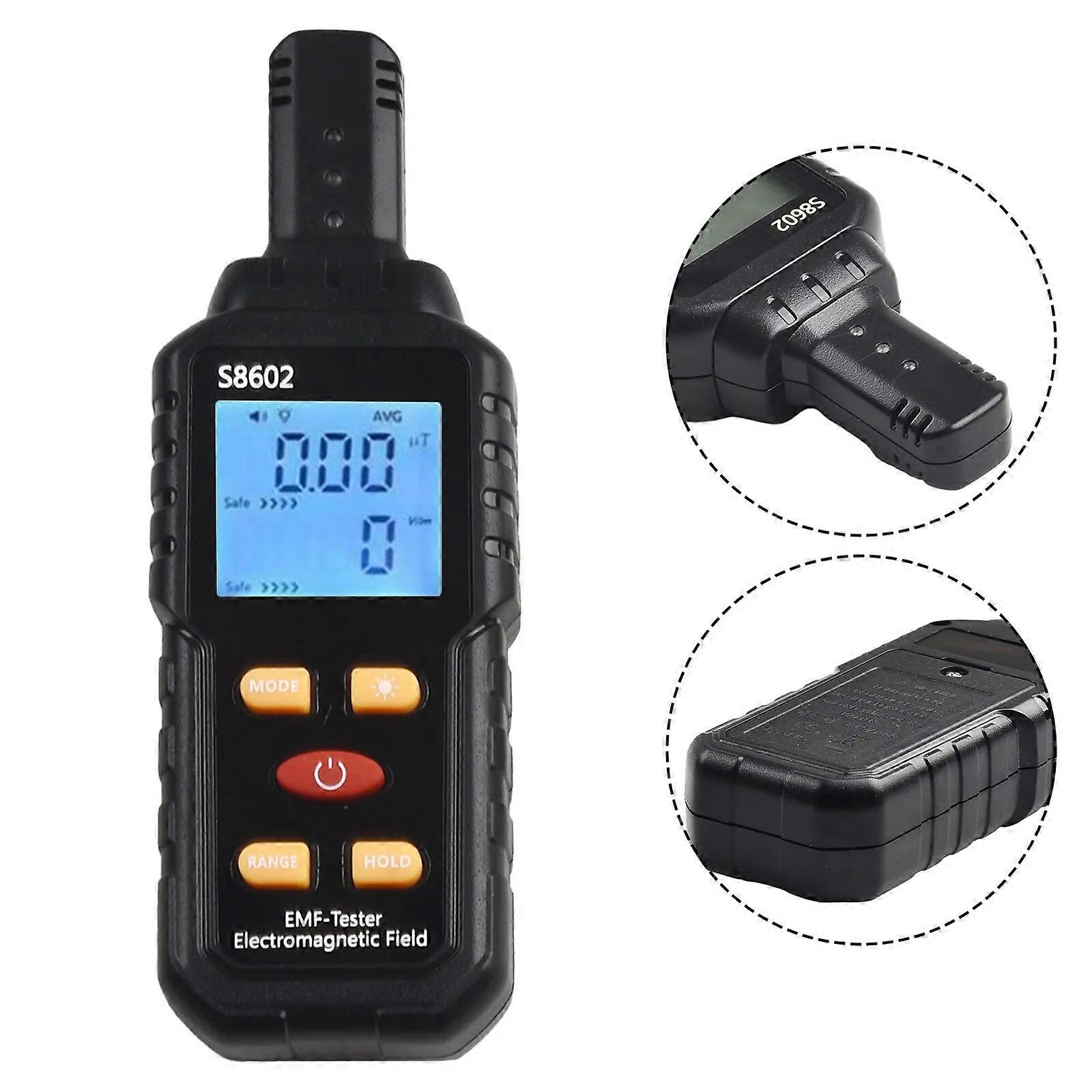 3 In 1 Radiation Detector Dosimeter Geiger Counter EMF Electromagnetic Tester Field Radiation Detector For Hunting Equipme