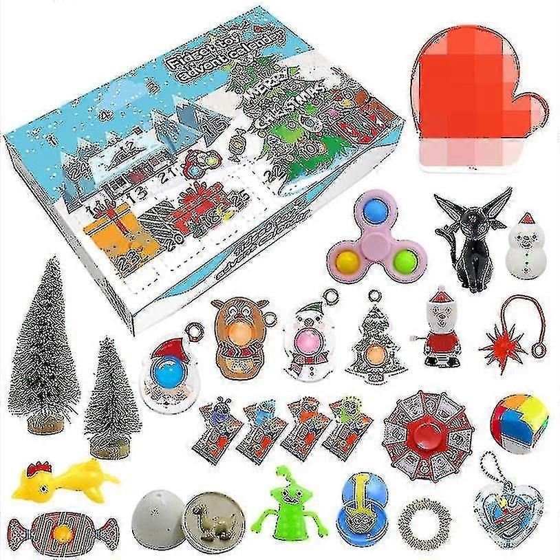 Advent Fidget Toys Stress Relief Fidget Toy Blind Box Kids