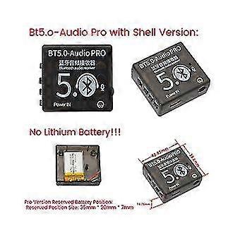 Bt5.0 Pro Audio Module+case Mp3 Audio Decoder Board With Mic Lossless Car Speaker Audio Amplifier D