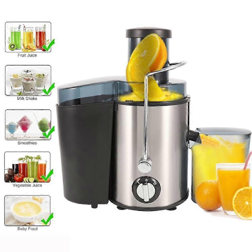 Juicer Machine Whole Fruit Vegetable Juice Extractor Stainless Steel