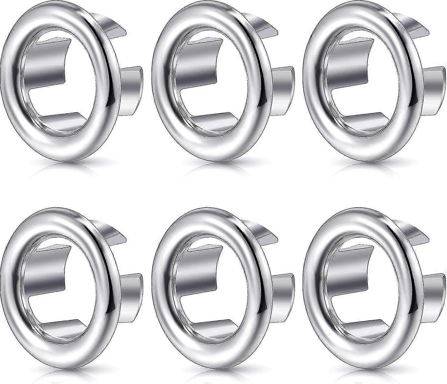 6 Pieces Sink Overflow Rings