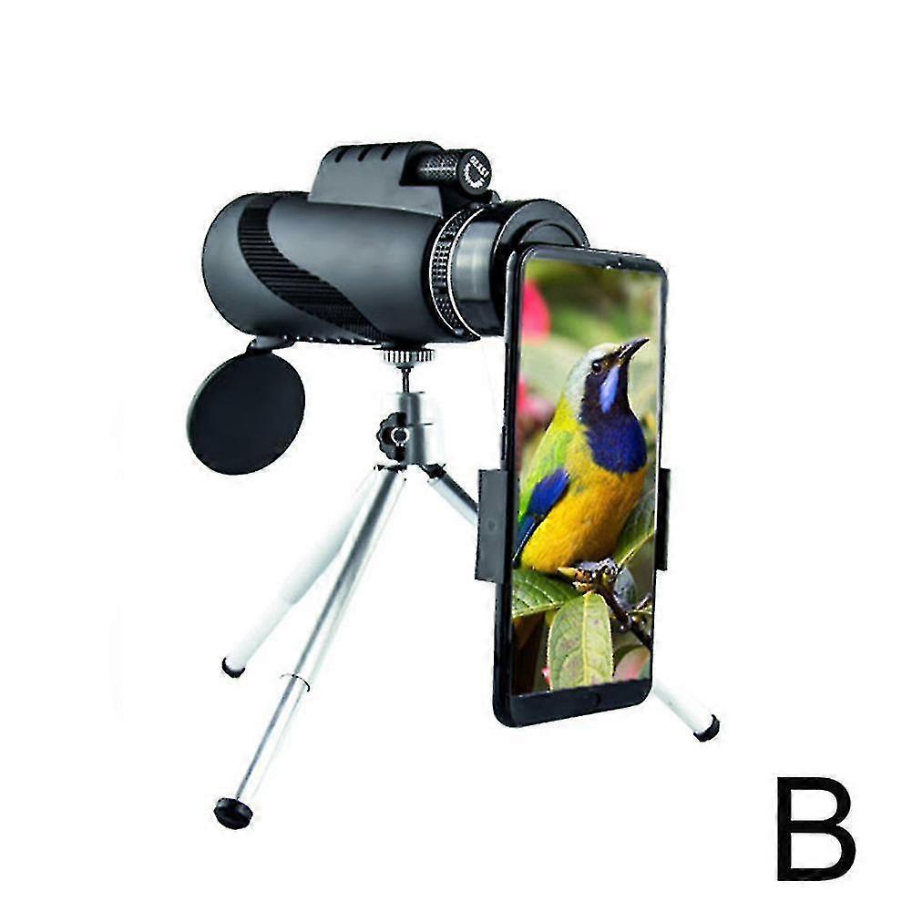 B monocular telescope 10x55 high power hd monocular waterproof with durable and clear z55551