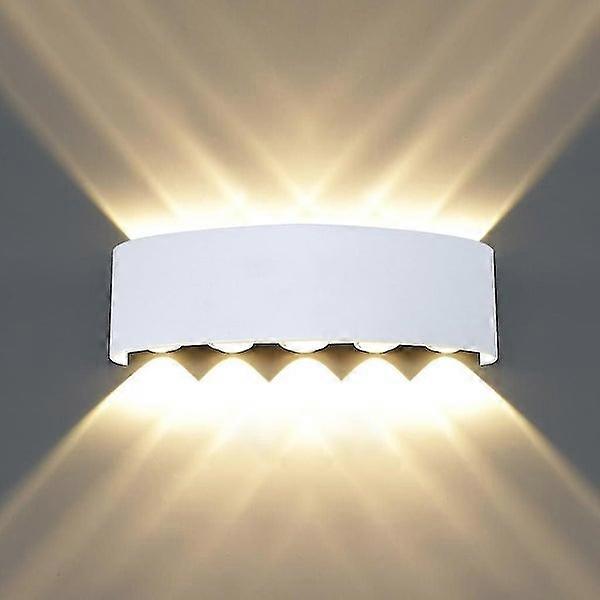 Modern Waterproof Wall Lamp Led Wall Light Up Down Aluminum Wall