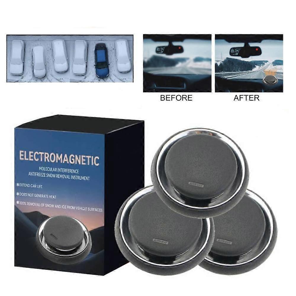 3X Molecular Interference Antifreeze For Snow Clearing, Vehicle Microwave Defroster Instrument, Microwave Defroster Car