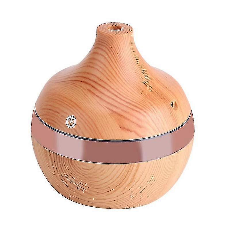 Aromatherapy Aroma Diffuser Wood Grain Humidifier,light Wood Grain