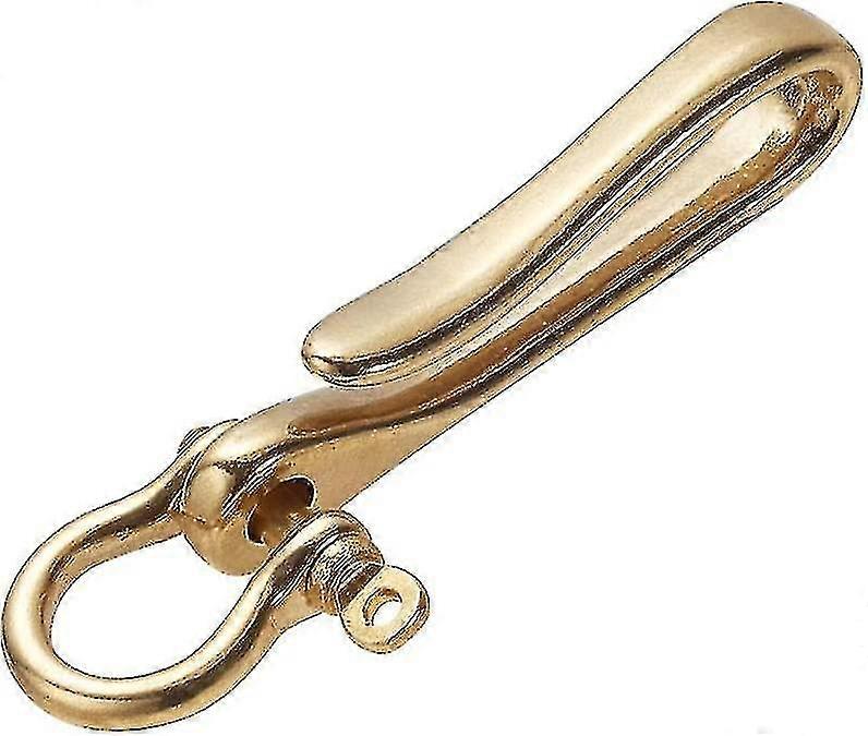 Elite Brass S Hook Clasps And Brass Shackles Clasps Hook Car Keychain Keyring Belt Hook Key