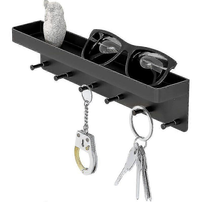 Black Metal Wall Key Holder, Door Hook, Wall Coat Hook