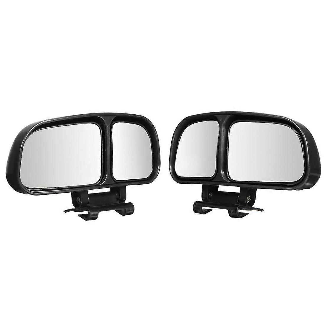 2Pcs Universal Car Adjustable Expand Wide Angle Blind Spot Rear View Mirrors