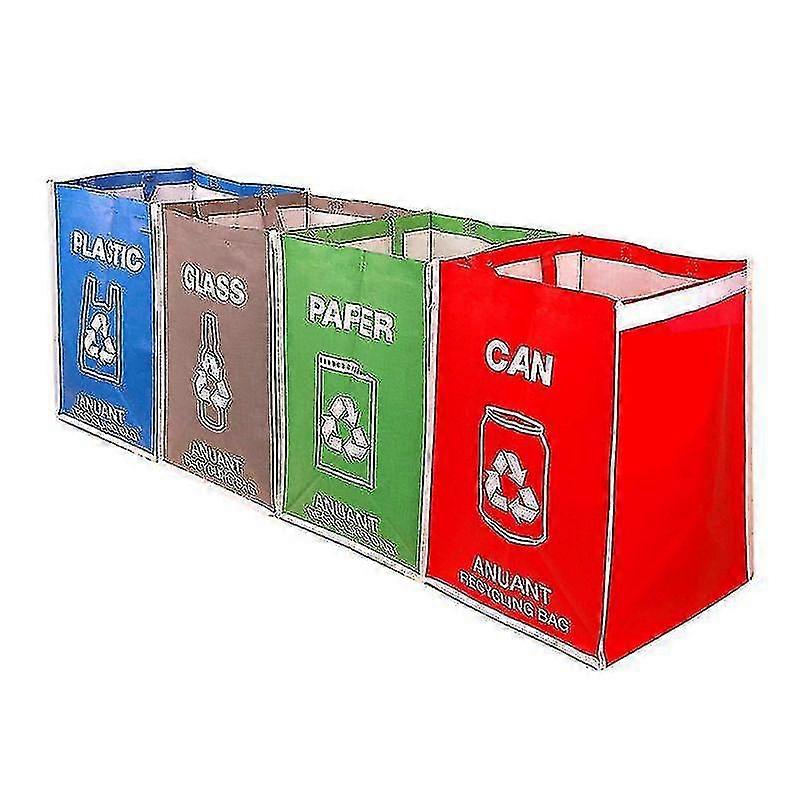 EVAGO separate Recycling Waste Bin Bags For Kitchen Recycle Garbage Trash Sorting Bins Organizer