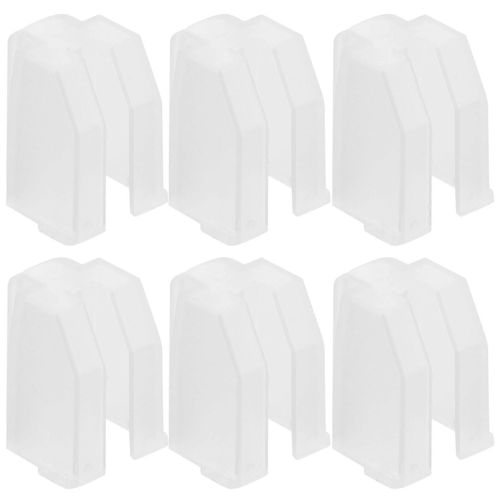 6pcs Record Player Stylus Protector Record Needle Cover Turntable Stylus Guards