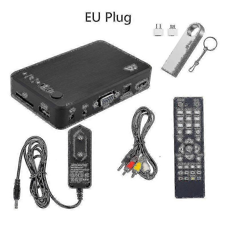 Full Hd Multimedia Player Usb External Hdd Media Player Autoplay -compatible Tv Box Tv Video Av Mkv Avi