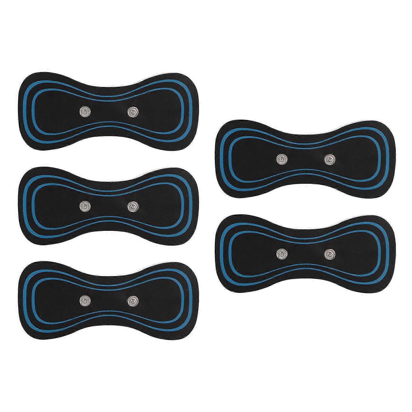 5 قطع عنق الرحم تدليك الوسادة البسيطة المحمولة الكهربائية مدلك التصحيح للرقبة الكتف الفقار