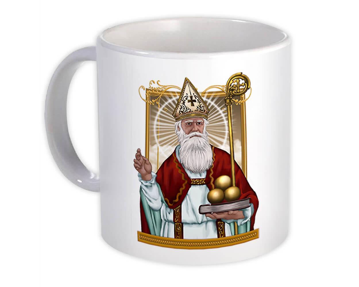 Gift Mug: Saint Nicholas Three Oranges Catholic