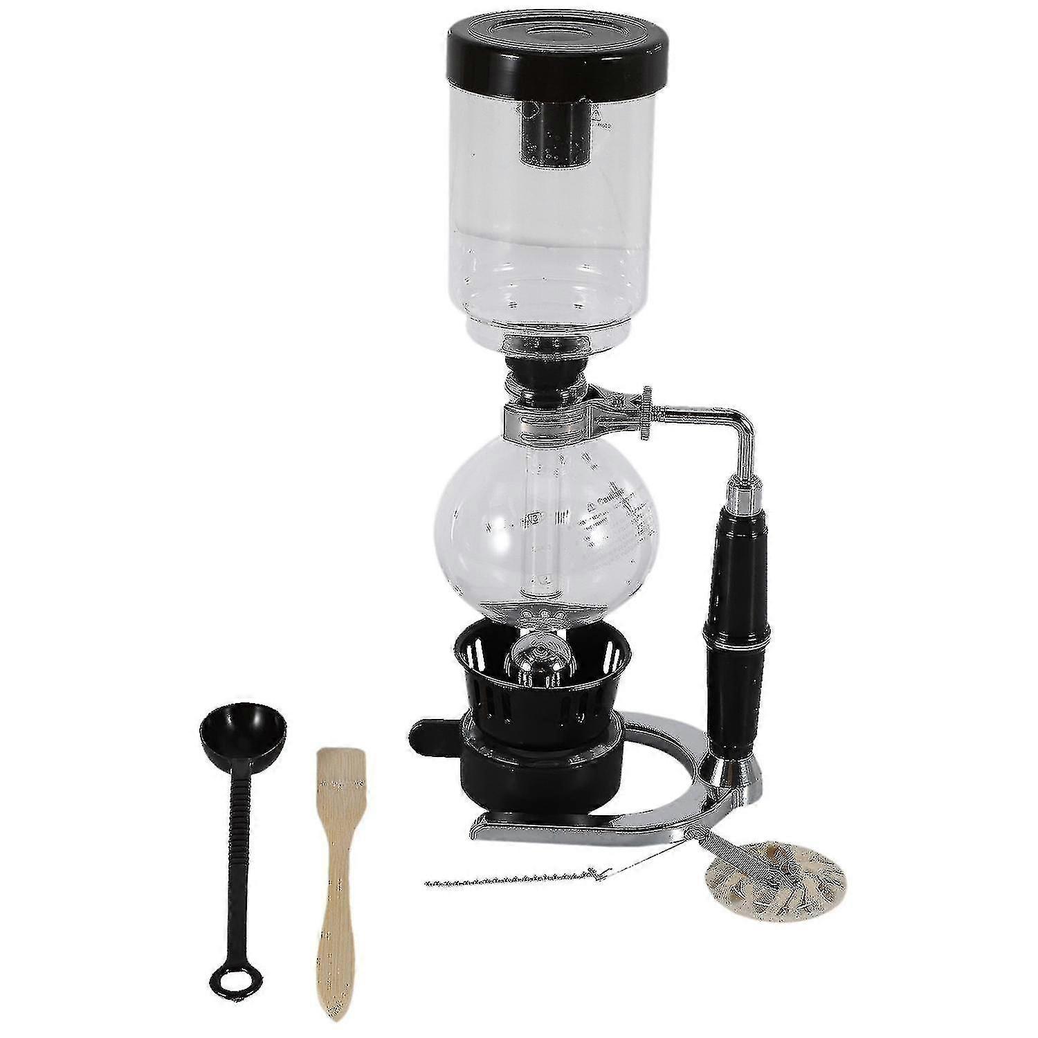 Siphon à main Cafetière Pot Aspirateur Cafetière Siphon Durable Verre résistant à la chaleur Café Machin