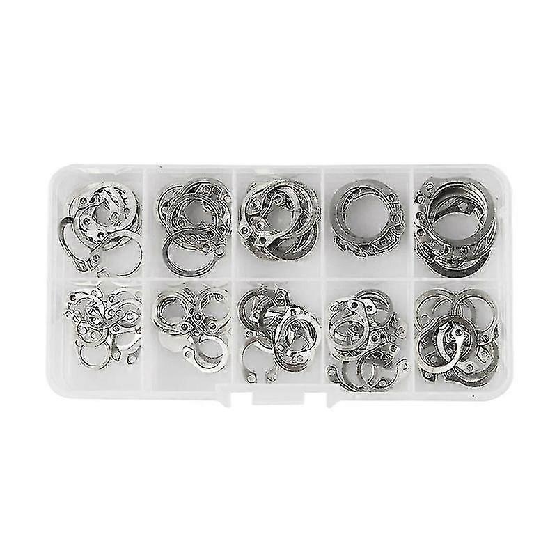 Stainless Steel External Circlip Retaining Ring Assortment
