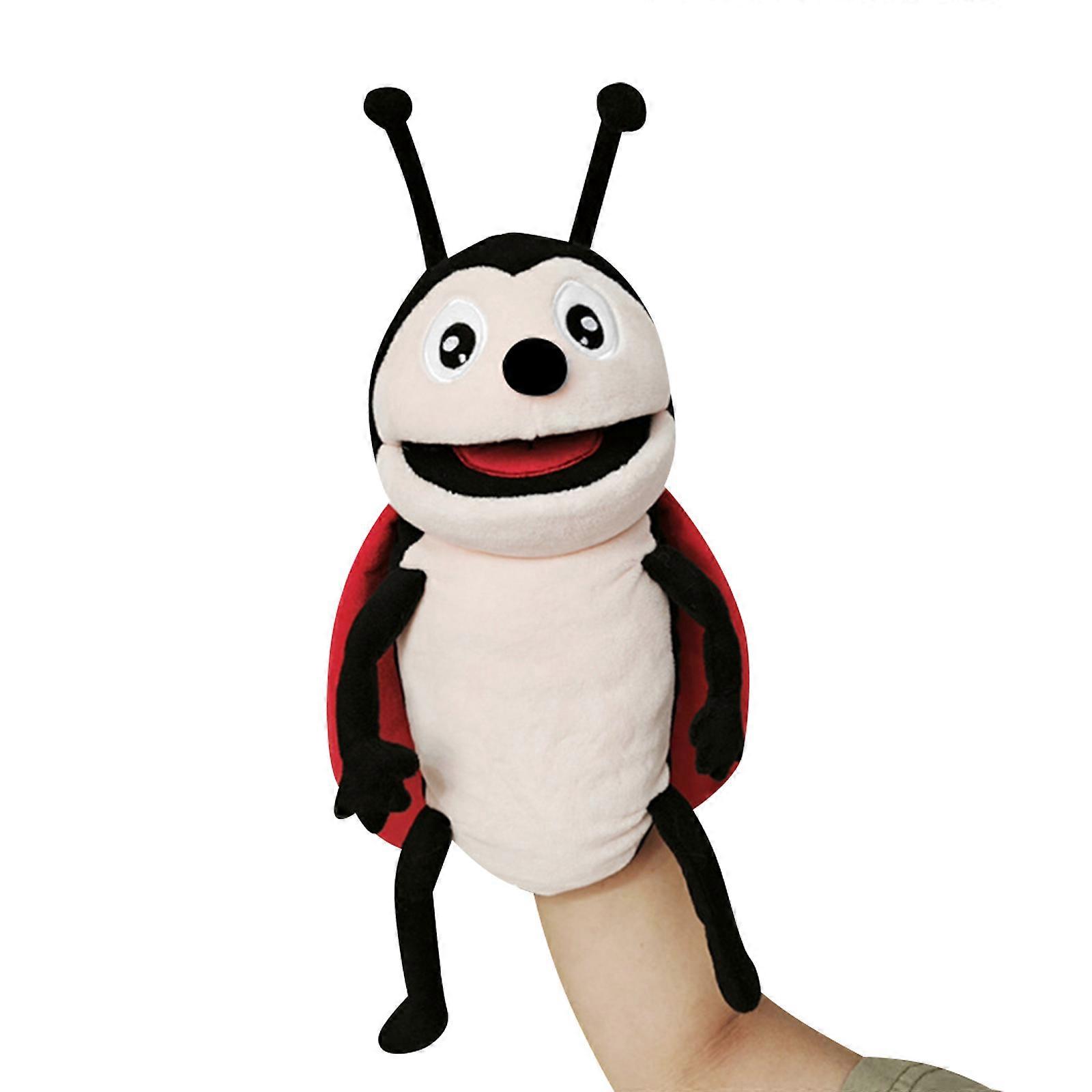40cm in-Sect Friends Hand Puppet Plushies, Cartoon Stuffed Animals Hand Puppet Toy with Working Mouth,100% NEW