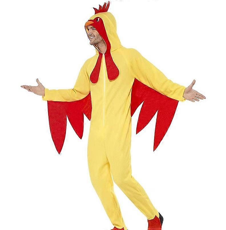 Hühnerkostüm, All-in-One mit Kapuze