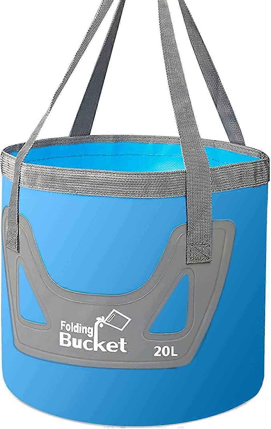 Collapsible Bucket, 20L Space Saving Foldable Bucket Water Storage