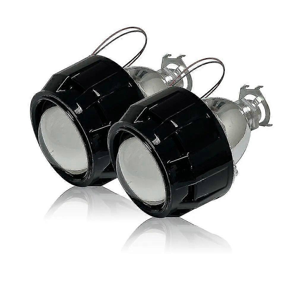 thumbnail image 2 of SINOLYN 2.5" MH1 Bi-Xenon Projector Lens Retrofit Kit – For BMW E46 Halogen Headlights – H1 Bulb Fitment 2 of 6