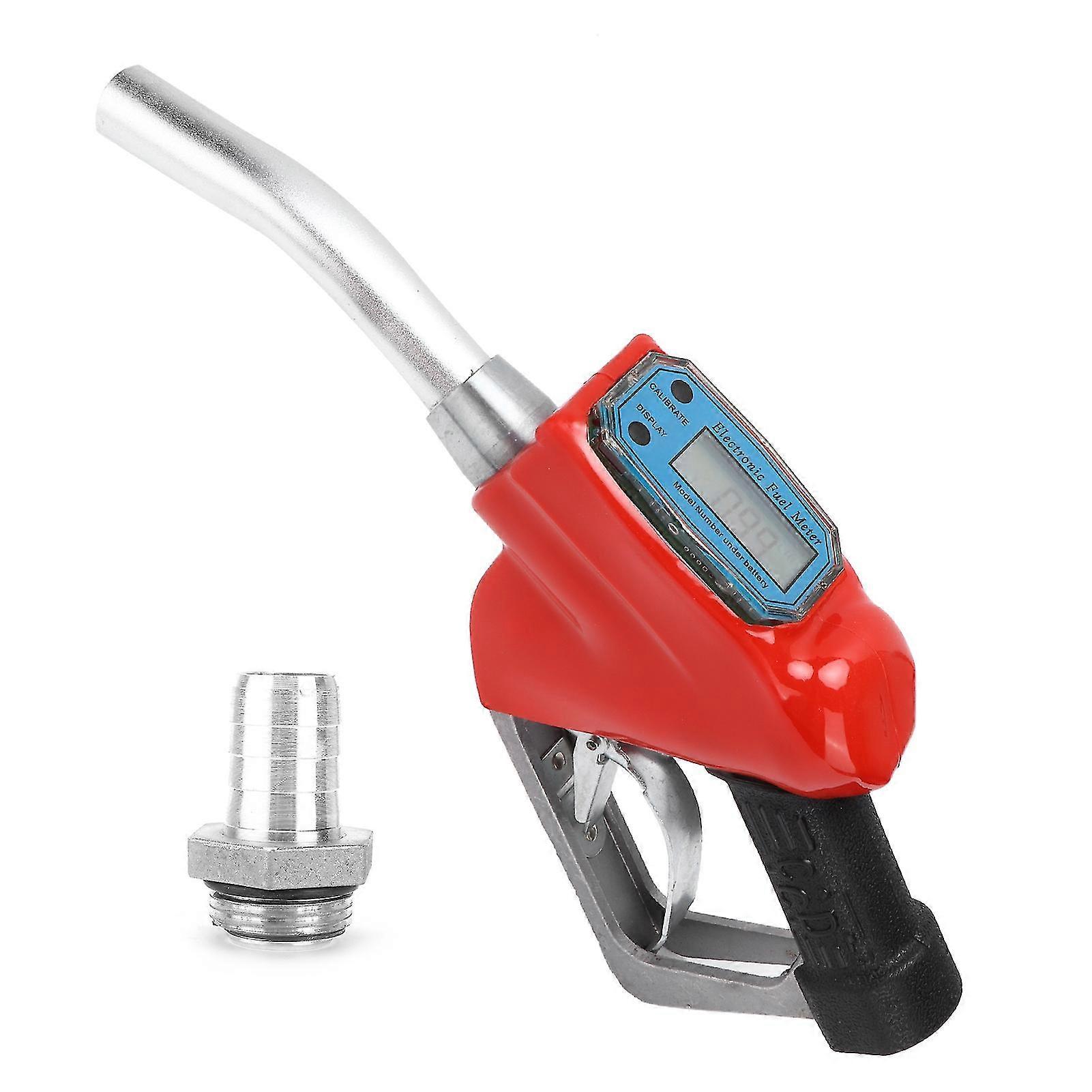 Digital LCD Flow Meter Sensor Indicator for Diesel Petrol Oil Methanol