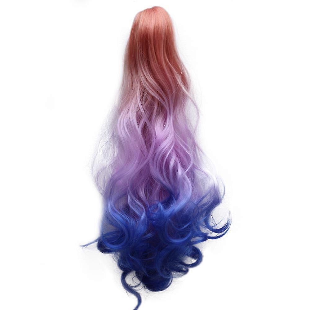 Gradient Ramp Claw Clip Horsetail Wig