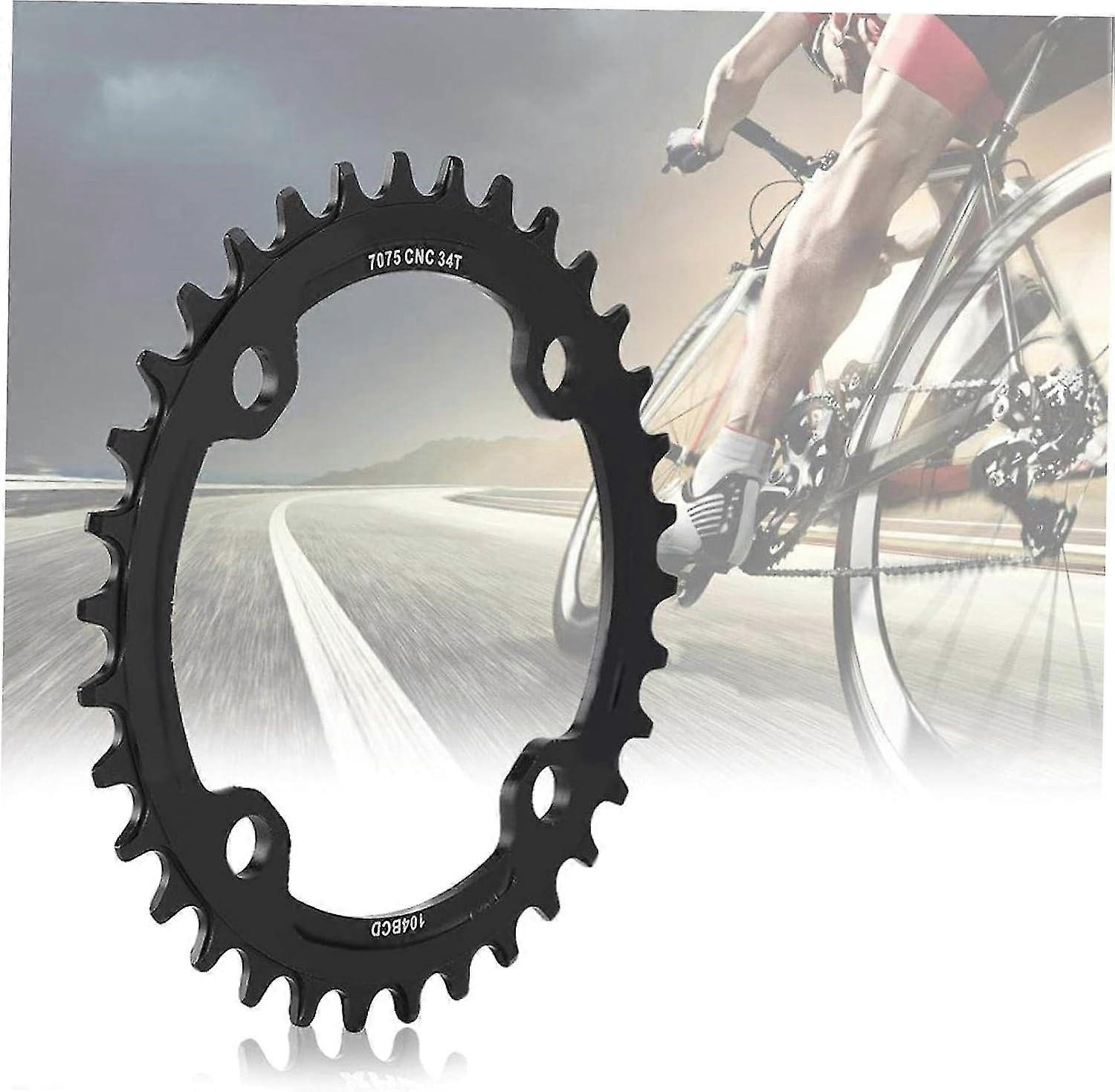 BCD 104 Premium Bike Crankset | Durable Chainring | Single Chainring for Performance | Essential Bike Repair Parts