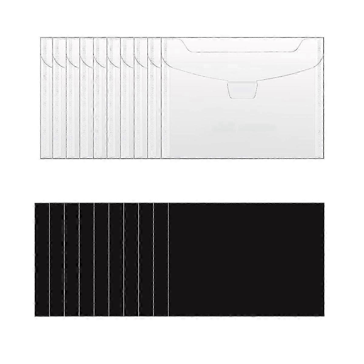 20 PCS Stamp and Die Storage Bag and Rubber Magnetic Sheets,Die Storage Set for Storage Die Cutting