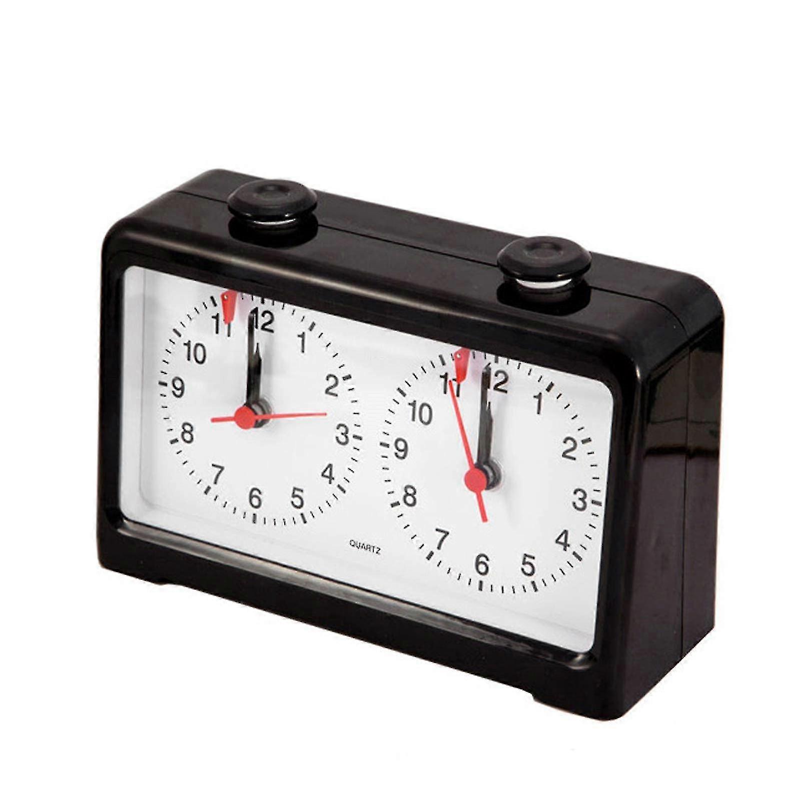 Quartz Chess Clock Chess Clock, Chinese Chess Clock, Go Clock(1pcs, Black)
