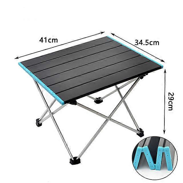 Ultralight PorFolding Tables Folding Camping Folding Tables Foldable Outdoor Dinner Desk High Strength Aluminum Alloy For Garden Party Picnic BBQ