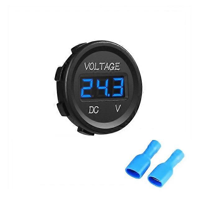 DC 12V LED Panel Digital Voltage Meter Display Voltmeter For Car Motorcycle Boat