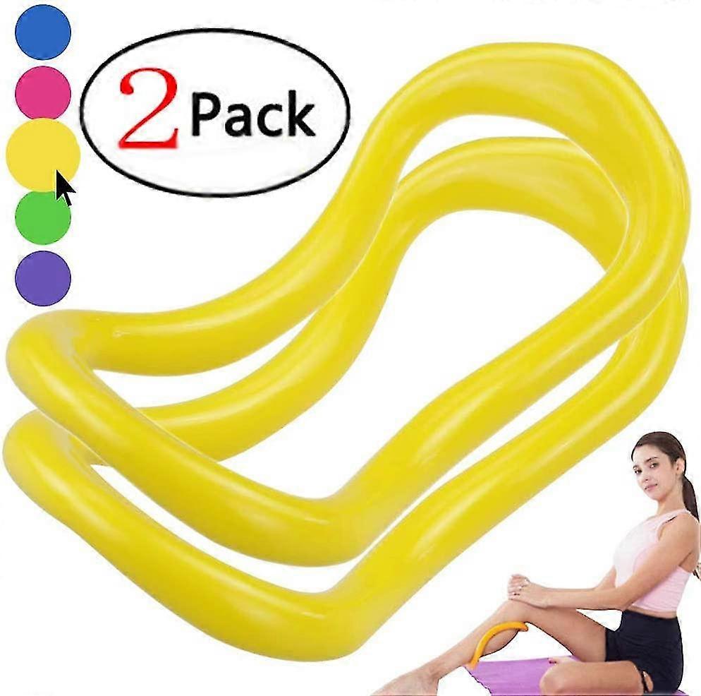 Yoga Ring Pilates Circles 2-pack Stretching Ring Training Tool per cosce, addominali e gambe