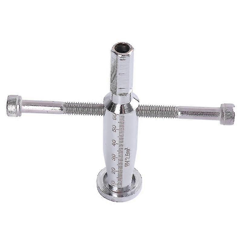 Wire Twisting Stripping Tool Manual Wire Stripper Electrical Drill Cable Twister Quick Connector Silver (2.5 Square)