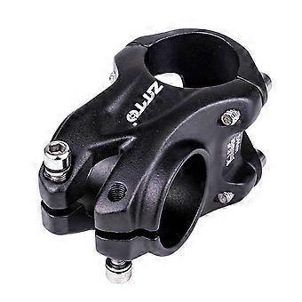 Haste Universal MTB Preta para Downhill 31.8mm Haste Curta Guiador Riser Oco