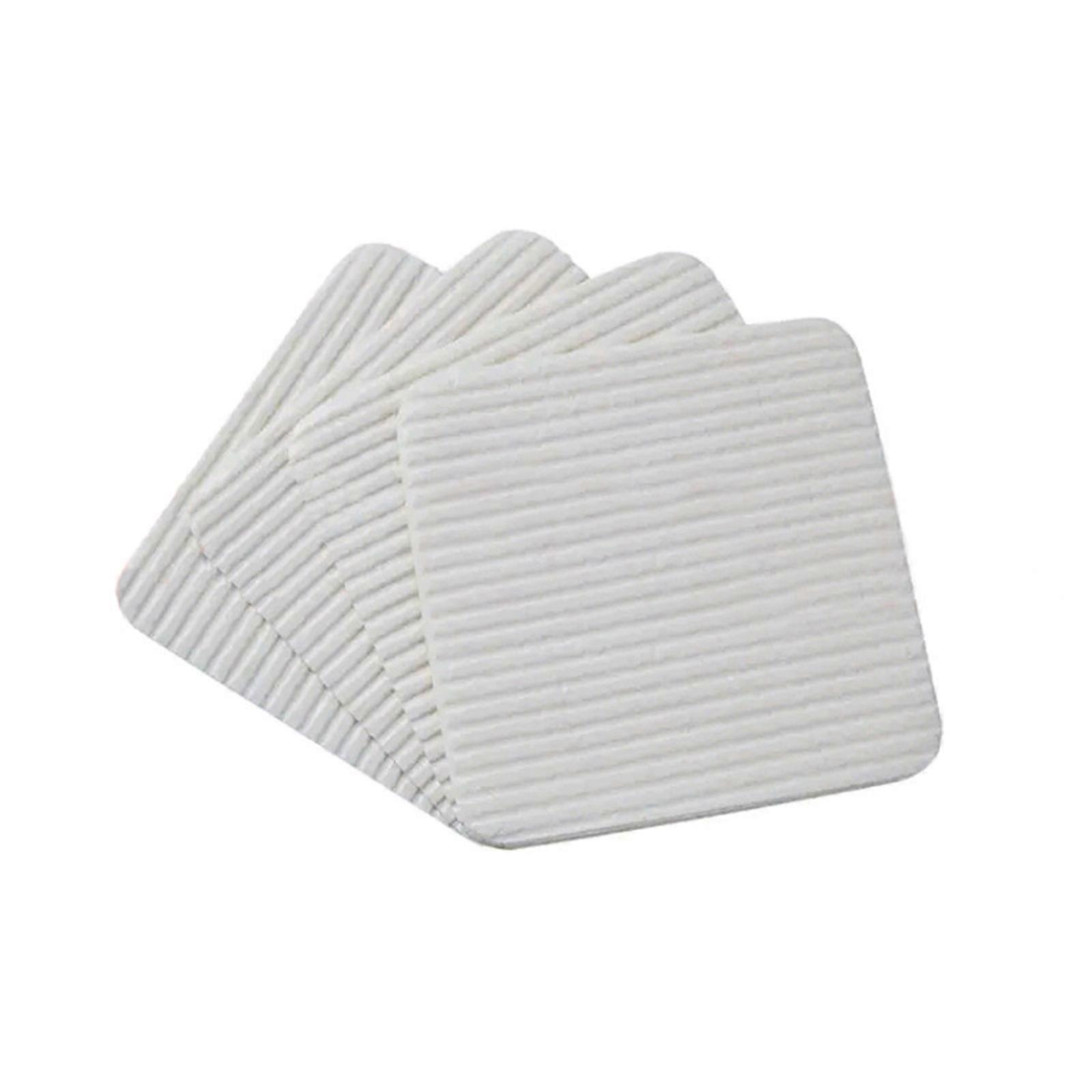 4x tæppepuder griber til hårdttræ og flisegulve, skridsikre tæppepuder 10 * 10cm