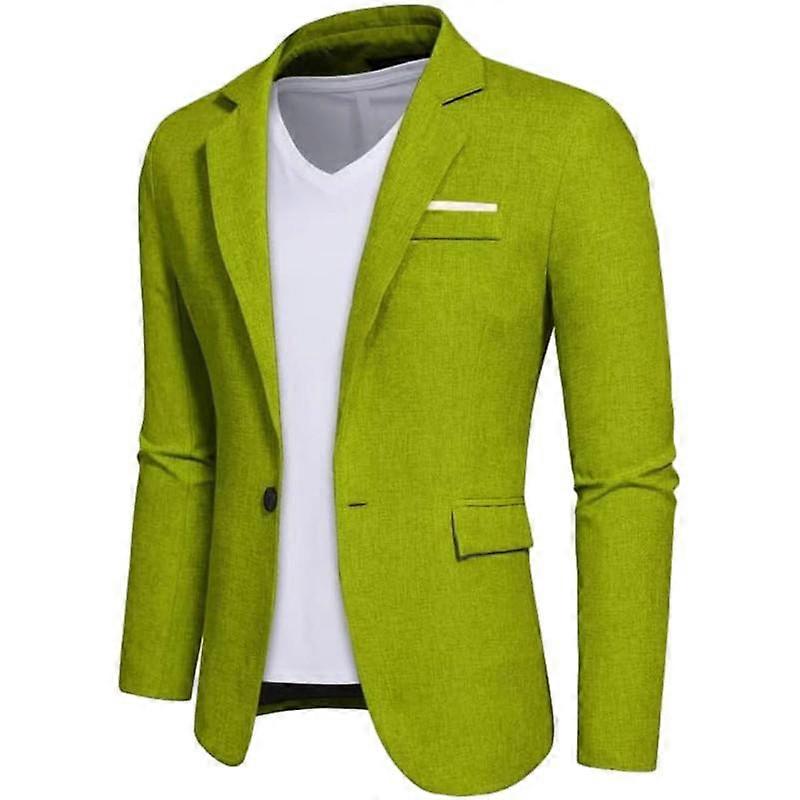 Casual 1 Button Slim Coats for Men's