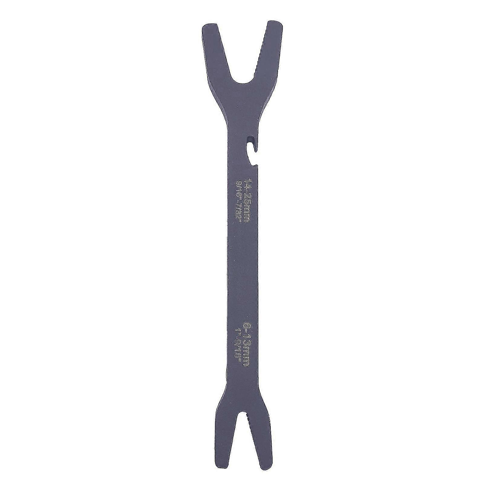 Double-ended Wrench Carbon Steel 14-25mm 6-13mm Universal Self-tightening Wrench Free Shipping