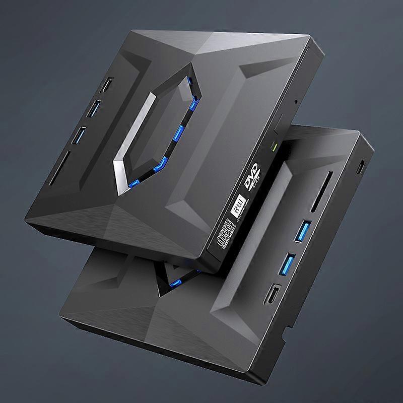 USB خارجي DVD RW CD Writer Drive Burner Reader لأجهزة الكمبيوتر المحمول Windows 10 8 7
