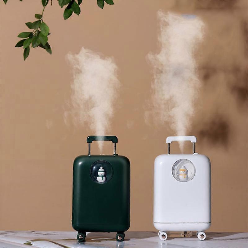 Creative Luggage Humidifier Diffuser Ultrasonic Mute Household Air Purifier Mini USB Diffuser Mist Maker